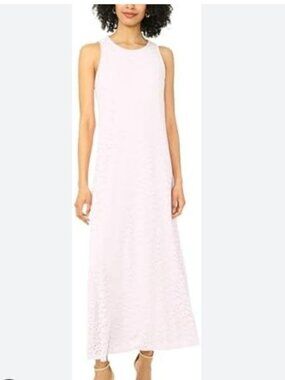 vince camuto pleated maxi dress Vince Camuto Floral Chiffon Pleated Maxi Dress Sleeveless Size 2 Multicolor